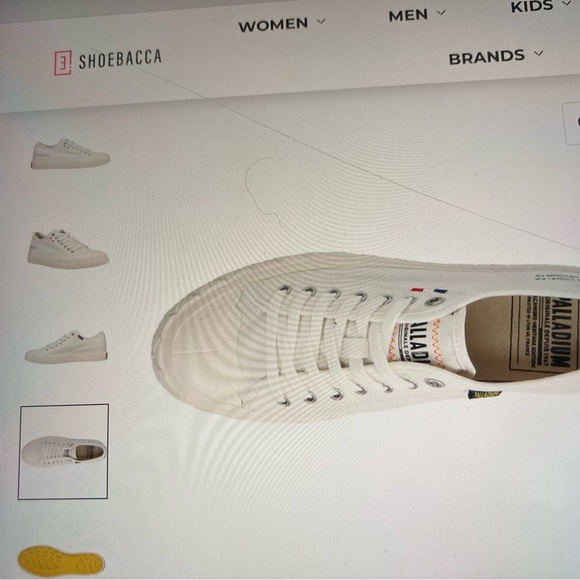 Vegan heritage vulcanized French unisex canvas tennis shoes. Great for summer. - Picture 3 of 4